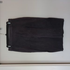 Wilfred Free faux suede pencil skirt